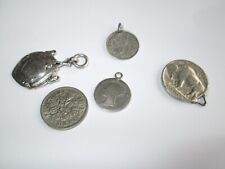 5 monedas victorianas antiguas de seis peniques. 1838 más otros. segunda mano  Embacar hacia Mexico
