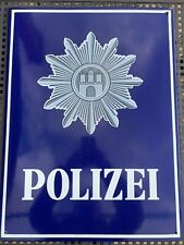 Emailschild riginal polizei gebraucht kaufen  Königsborn,-Mülhsn.