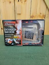 Used, Camerons Stainless Steel Stovetop Smoker 11”x7”x3.5" Wood Chips, Open Box (aa) for sale  Shipping to United Kingdom