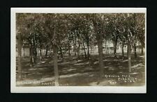 Pine City Minnesota MN c1910 RPPC Robinson Park, concha de banda, bancos, abrigos + comprar usado  Enviando para Brazil