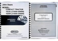 Trator compacto manual John Deere 1023E 1026R proprietários operadores comprar usado  Enviando para Brazil