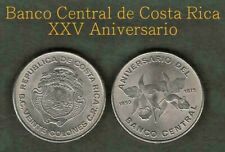 Costa Rica: 1975 Banco Central - 25 Aniversario, Km 205. Moneda de 20 colones, usado segunda mano  Embacar hacia Argentina