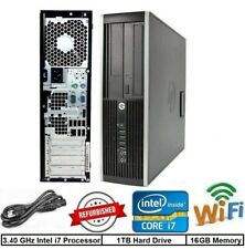 CLEARANCE! HP Intel Core i7 CPU Desktop Computer 3.40 GHz 1TB HDD WINDOWS 10 Pro for sale  Shipping to South Africa