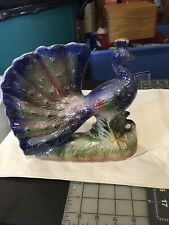 Ceramic peacock figurine for sale  Coshocton