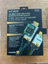 Marsella 6 pies alta velocidad chapado en oro HDMI mCable cantidad de 2 segunda mano  Embacar hacia Argentina