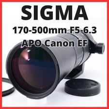 A28/5489E / Sigma SIGMA 170-500mm F5-6.3 APO Canon EF mount for sale  Shipping to South Africa