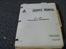 Allis-Chalmers L2 & M2 Gleaner Combine Shop Service Repair Manual PN 9003492 for sale  Shipping to South Africa