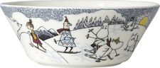 Moomin Bowl 15cm Skiing with Mr. Brisk / Hiihtäen kera Herra Virkkusen *NEW, käytetty myynnissä  Vantaa