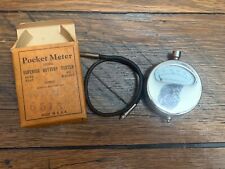 Voltímetro medidor de bolso antigo vintage Sears & Roebuck com caixa feito nos EUA comprar usado  Enviando para Brazil