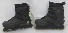 K2 Fatty Pro Aggressive Inline Skates Rollerblades Mens Size 9 US Black for sale  Shipping to South Africa