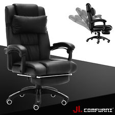 JL Comfurni Gaming Stuhl mit Fußstütze Ergonomischer Bürostuhl Computerstuhl  gebraucht kaufen  Horst