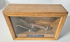 John Deere Antique Model One  Walking Plow SpecCast Metal *Display Case Replica for sale  Shipping to South Africa