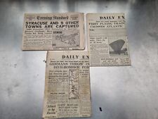 July 1943 wwii for sale  HUNTINGDON