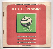 Jeux plaisirs. imagier d'occasion  Paris IX
