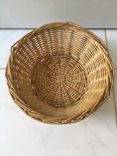 Round wicker basket. for sale  CHIGWELL