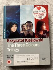 the three colors trilogy, krzysztof kieslowski, região 2, DVD francês Boxset comprar usado  Enviando para Brazil