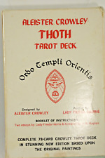 Crowley thoth tarot for sale  Crestone
