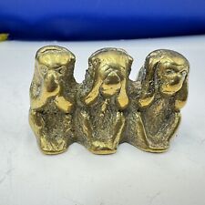 Brass monkeys figure for sale  CULLOMPTON