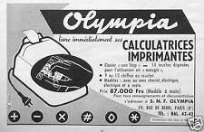 Advertising olympia calculator d'occasion  Expédié en Belgium