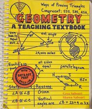Geometry teaching textbook for sale  Lavonia