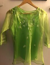 Green kimona blouse for sale  New York