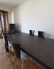 Table wenge inox d'occasion  Nice-