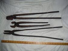Vintage blacksmiths tongs for sale  Shipping to Ireland