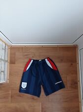 Pantalones cortos de fútbol americano vintage 1998-1999 Umbro away de Inglaterra. Talla M, usado segunda mano  Embacar hacia Argentina