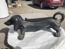 dog doorstop antique iron for sale  Gooding