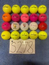 Mixed coloured golf for sale  BEDFORD