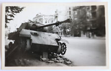 WW2 Berlin 1945, Bomb Damage, Tank, Small Original Photograph.  for sale  PEVENSEY