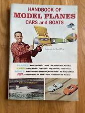 Manual de modelos de aviones coches y barcos - Fawcett - 1965 anuncios completos sin escritura segunda mano  Embacar hacia Argentina