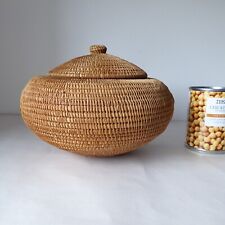 Hand woven lidded for sale  LONDON