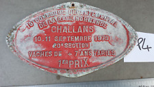 Ancienne plaque concours d'occasion  Saint-Just-Saint-Rambert