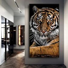 Usado, Pintura em tela de animais tigre arte de parede decoração para casa pôsteres impressões fotos comprar usado  Enviando para Brazil