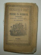 Manuel encyclopedie roret d'occasion  Paris IX