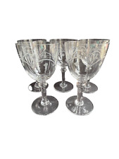 Verres eau cristal d'occasion  Neuvy-Sautour