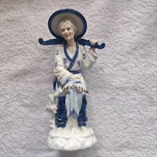 Vintage Porcelain Figurines Leonardo Collection 26 Cm Tall for sale  Shipping to South Africa