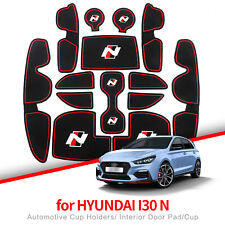 Tapete antiderrapante para acessórios de carro Gate Slot Cup Pad para Hyundai I30 I30 N 2017 ~ 2022 comprar usado  Enviando para Brazil