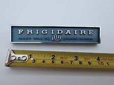 Refrigerador de motor general Frigidaire emblema retro vintage con placa de identificación segunda mano  Embacar hacia Argentina