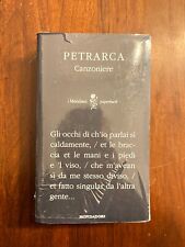 Petrarca canzoniere meridiani usato  Milano