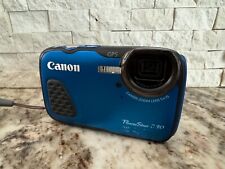 Canon PowerShot D30 12.1MP Waterproof Digital Camera - Blue *TESTED* for sale  Shipping to South Africa