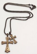 Cross pendant antique for sale  Montville
