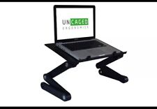 Suporte de laptop ajustável ergonômico laptop mesa de colo para cama mesa bandeja travesseiro, usado comprar usado  Enviando para Brazil