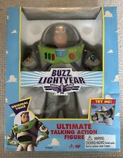 Figura de acción Thinkway Toy Story Buzz Lightyear Talking 12" con caja, usado segunda mano  Embacar hacia Argentina
