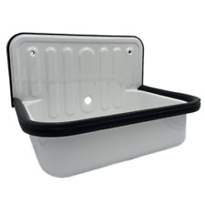 AP ALAPE AG.STAHLFORM 510U (A) Wall Mounted Small Service Sink, Dark Black Trim for sale  Shipping to South Africa