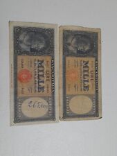 Banconote mille lire usato  Vetto