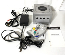 Nintendo DOL-001 Platinum Gamecube com Controle, Cabo de Alimentação e Cabo AV -Testado comprar usado  Enviando para Brazil