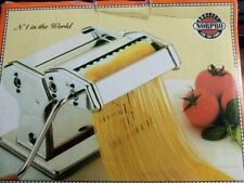 STAINLESS STEEL PASTA MACHINE  ( NEVER USED! ) FUN FOR THE ENITRE FAMILY! for sale  Shipping to South Africa