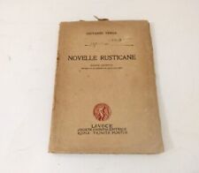 Libro novelle rusticane usato  Ferrara